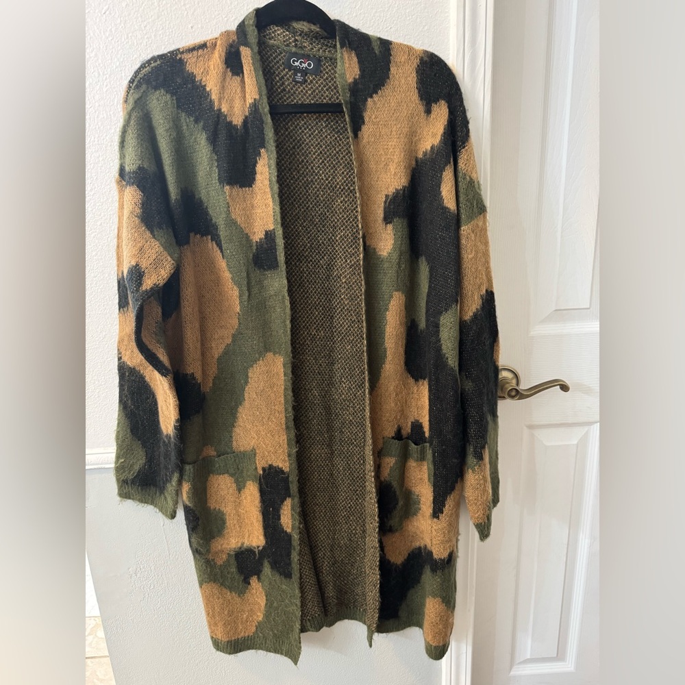 GGO Camouflage Teddy Jacket